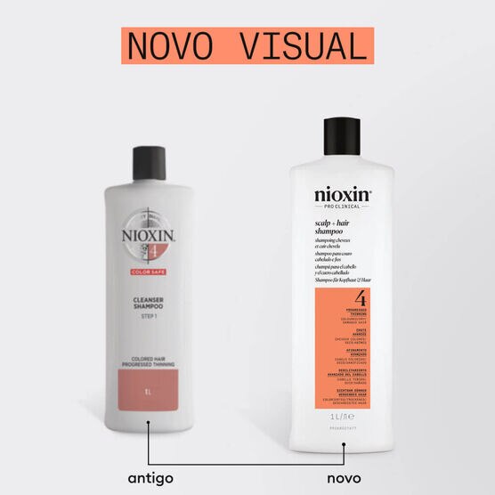 VOLUME & THINNING SISTEMA 4 SHAMPOO - 1L